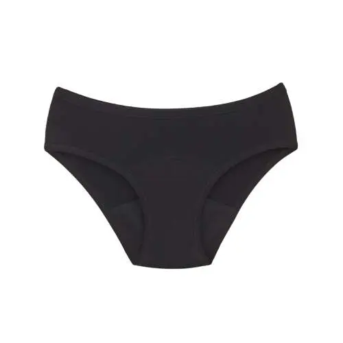 Snuggs menstruační kalhotky pro silnou menstruaci černé S