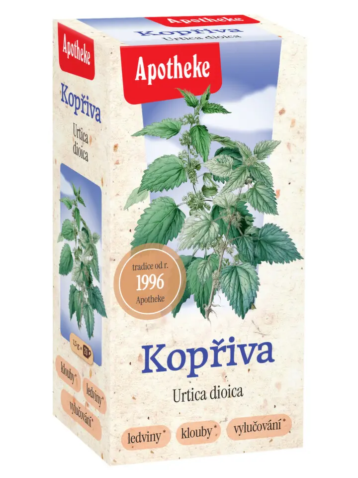 Apotheke Kopřiva dvoudomá čaj 20x1.5g