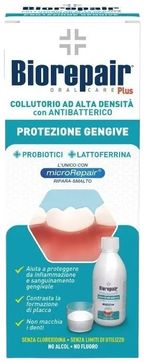 Biorepair Plus ústní voda s probiotiky, 250ml