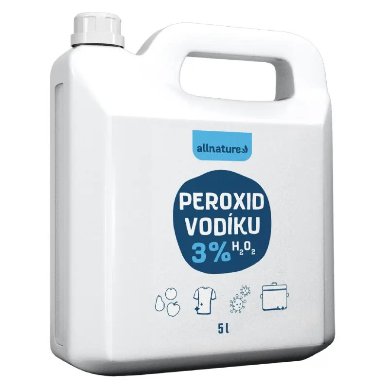 ALLNATURE Peroxid vodíku 3 % 5000 ml