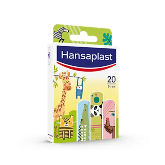 Hansaplast Kids náplast zvířátka 20ks