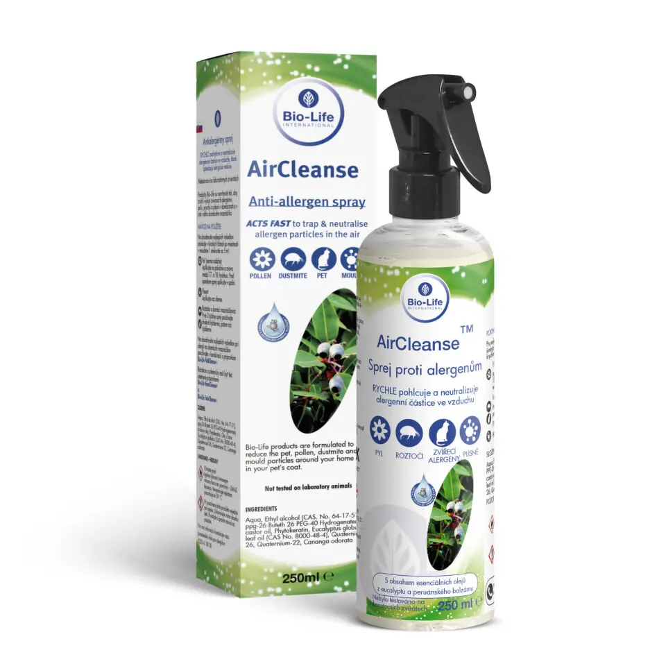 Bio-Life odstraňovač alergenů Air Cleanse 250ml