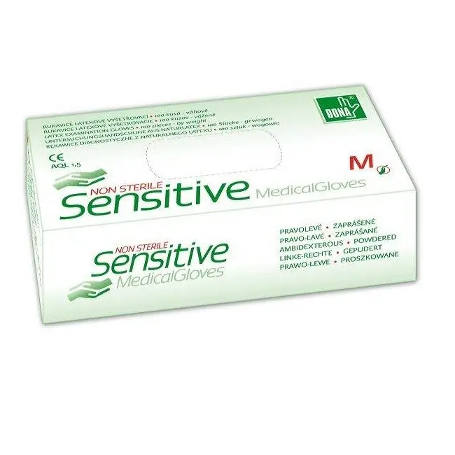 Vulkan Latexové vyšetřovací Sensitive vel. M 100 ks