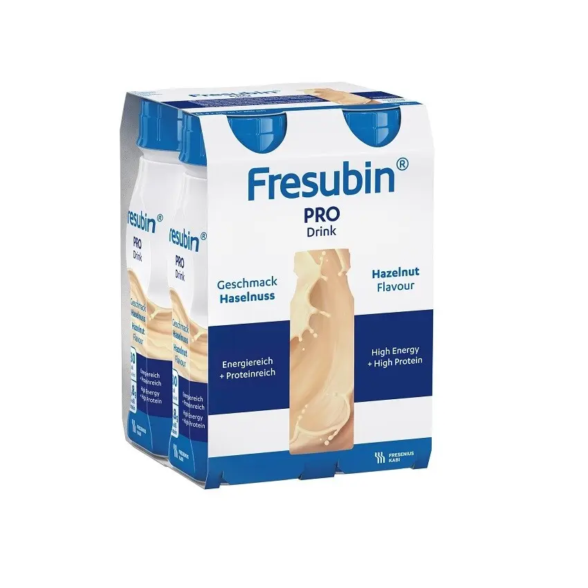 FRESUBIN PRO DRINK PŘÍCHUŤ LÍSKOOŘÍŠKOVÁ POR SOL 4X200ML