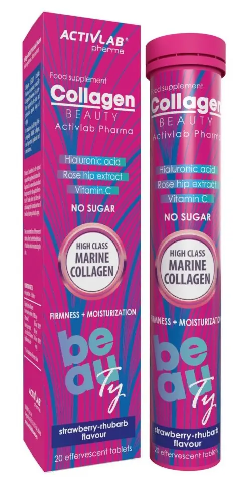 ActivLab Collagen Beauty jahoda&rebarb.šum.tbl.20