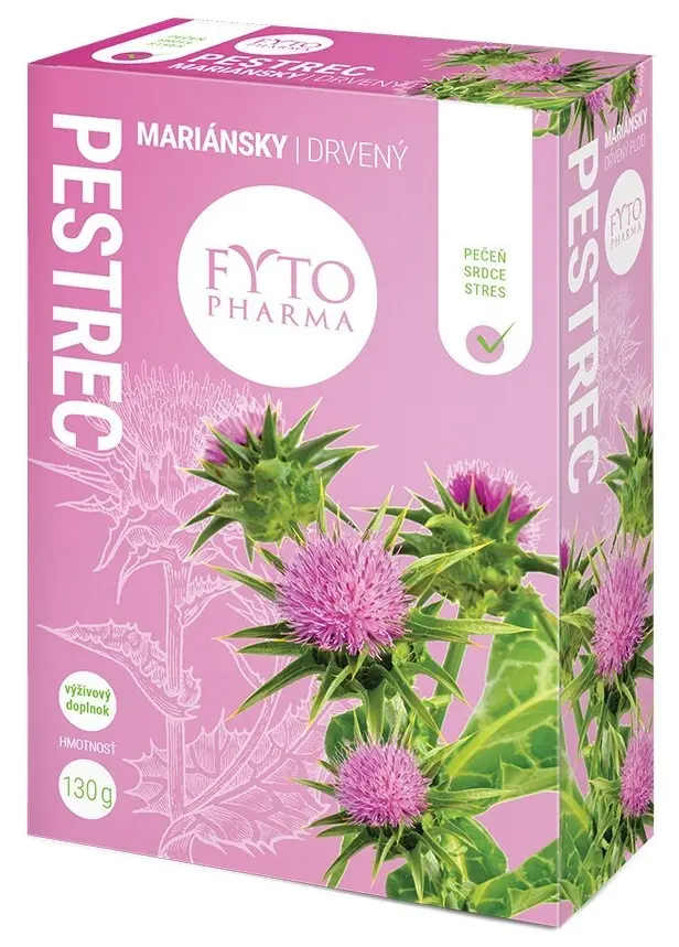 Ostropestřec plod drcený 130g Fytopharma