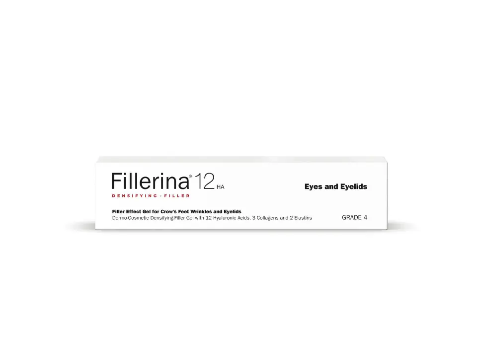 FILLERINA 12HA sérum pro vyplnění hlubokých vrásek na oční okolí (stupeň 4), 15 ml