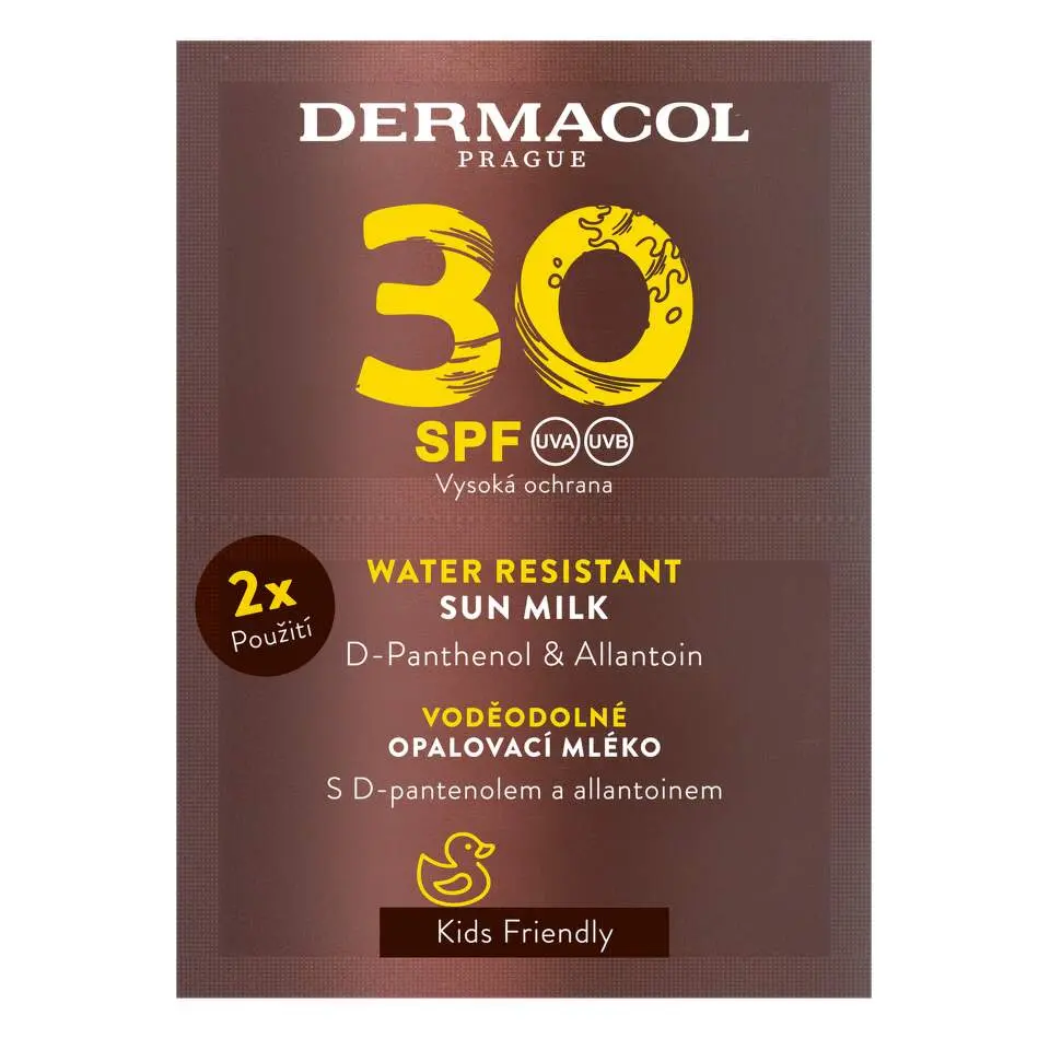 Dermacol SUN mléko na opalování SPF 30 2 x 15 ml