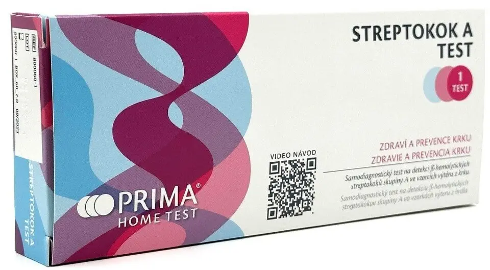 Prima Home test Streptokok A 1ks