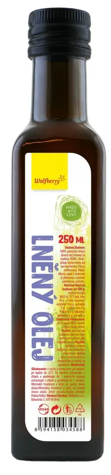 Wolfberry Lněný olej 250ml