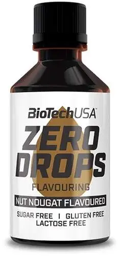 BioTech Zero Drops 50 ml nut nougat
