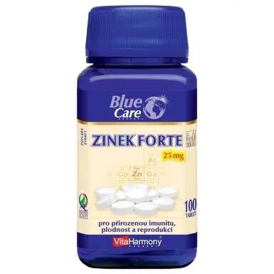 Zinek Forte 25 mg - ekonomické balení 100 tbl. - Vitaharmony
