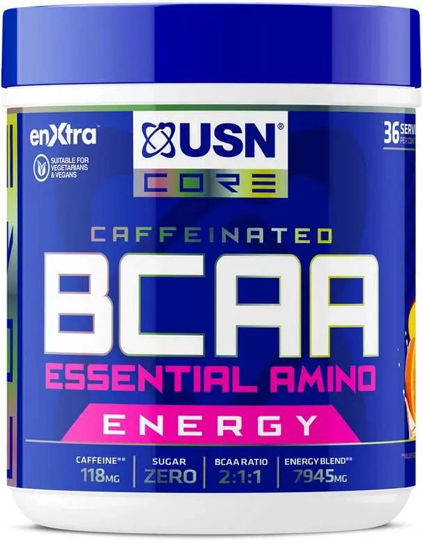 USN BCAA Essential Amino Energy 400 g mango - pomeranč