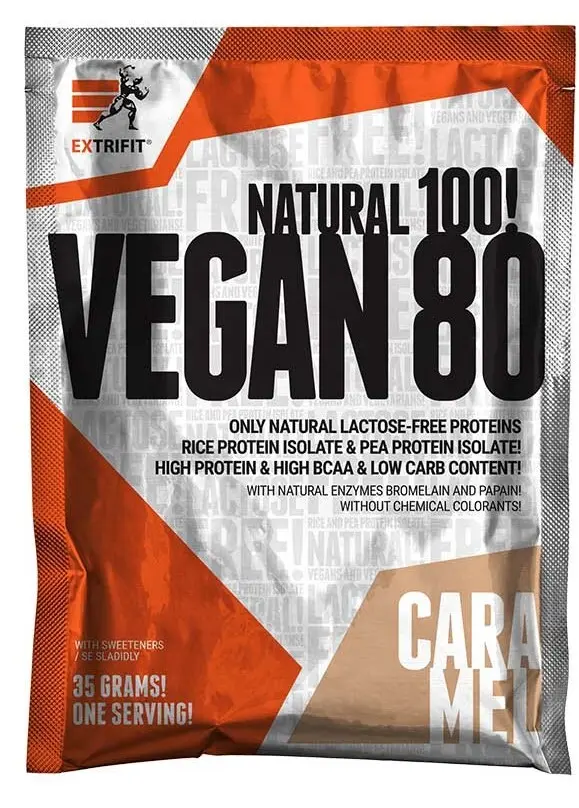 Extrifit Vegan 80 35g caramel