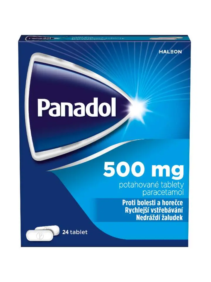 Panadol 500mg 24 potahovaných tablet