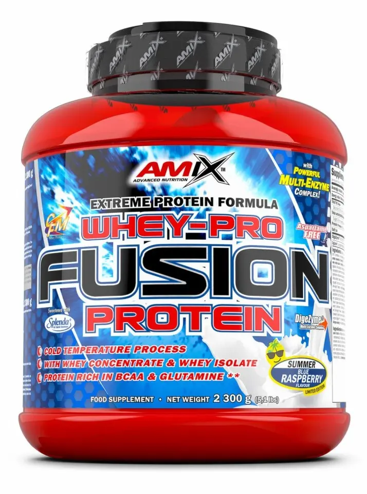 Amix Whey-Pro FUSION 2300g blue raspberry