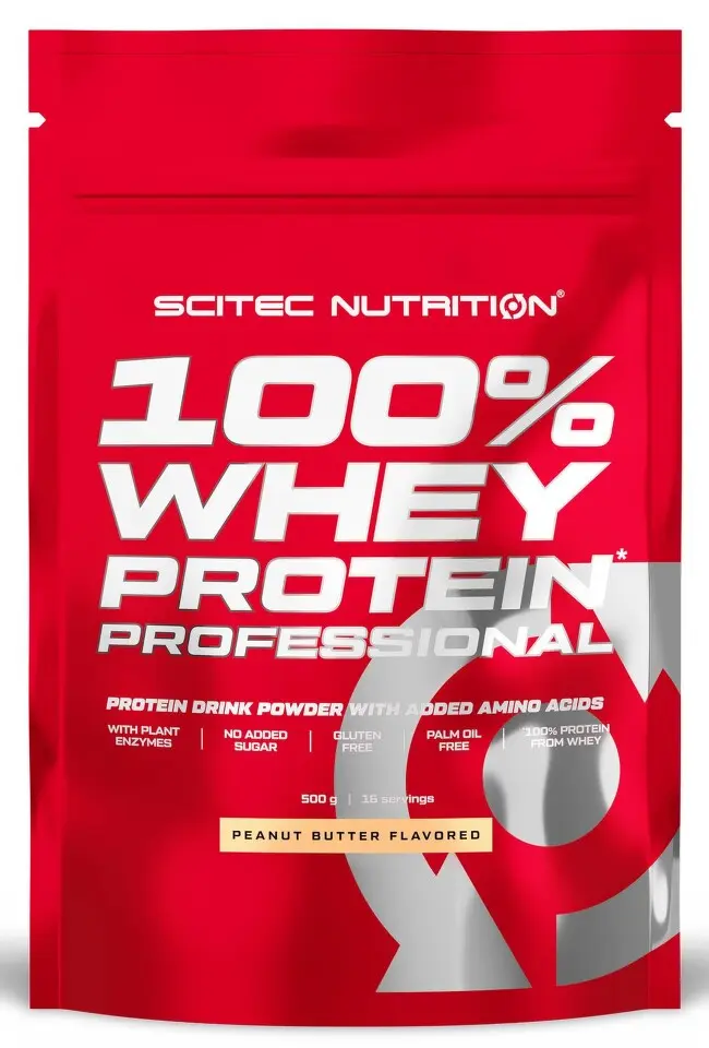Scitec Nutrition 100% WP Professional 500g peanut butter