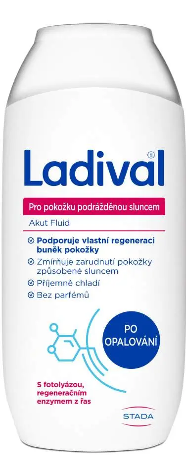 Ladival podrážděná pokožka po opalování 200 ml