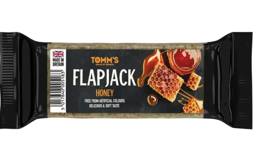 Tomms Flapjack honey 100g