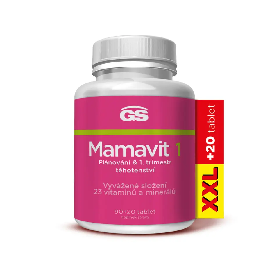GS Mamavit 1 Plánování & 1.trimestr tbl.90+20 XXL