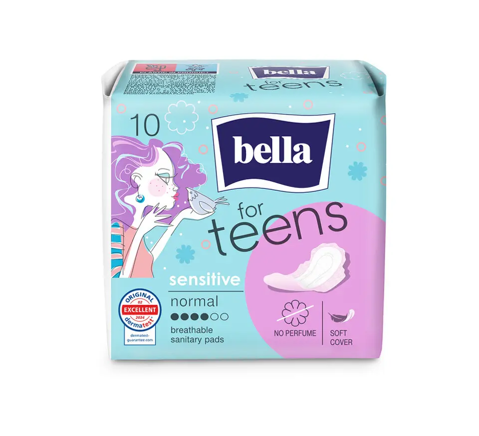 Bella for teens hygienické vložky Sensitive 10ks