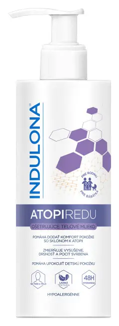 Indulona Pečující tělové mléko Atopiredu 400 ml