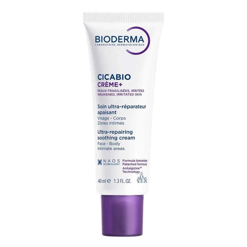 Bioderma Zklidňující reparační krém Cicabio Crème+ (Ultra-Repairing Soothing Cream) 40 ml