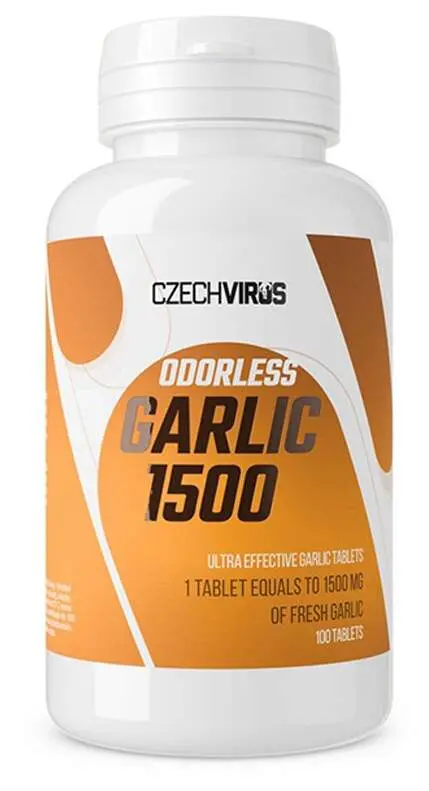 Czech Virus Odorless Garlic 1500 100 tablet