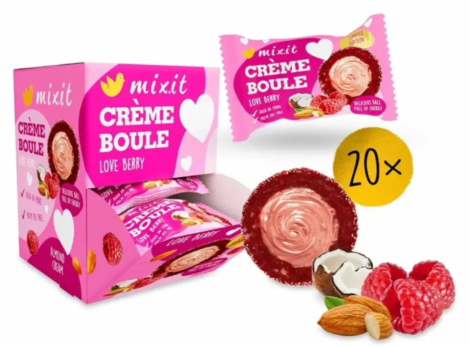 Mixit Créme boule Love Berry 20x30g