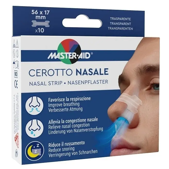 Master Aid Nosní náplasti 10 ks