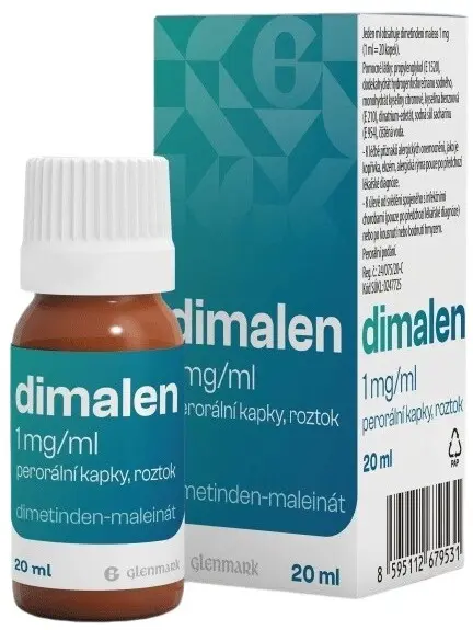 Dimalen 1mg/ml perorální roztok 20ml