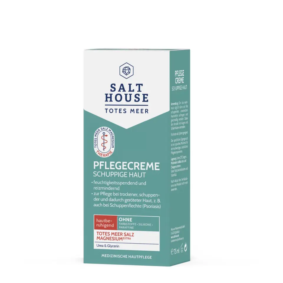 Salt House Pečující krém na suchou a šupinatou pokožku, 75 ml