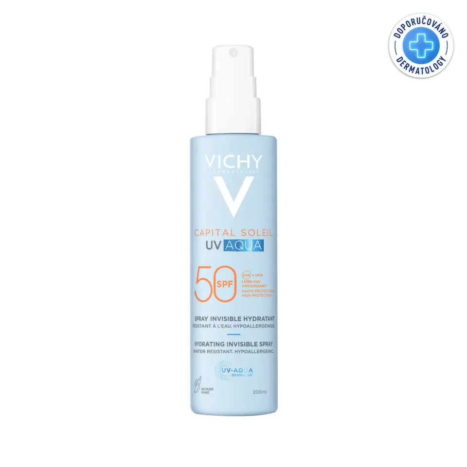 VICHY CAPITAL SOLEIL UV AQUA sprej SPF50 200ml