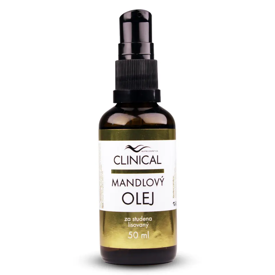 Clinical Mandlový olej za studena lisovaný 50ml
