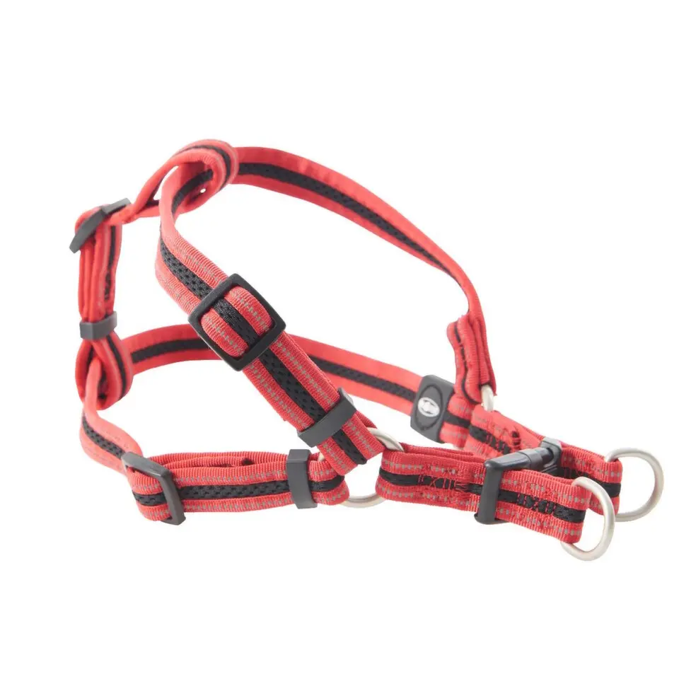 Postroj BUSTER Airmesh reflexní S, 20mm červený