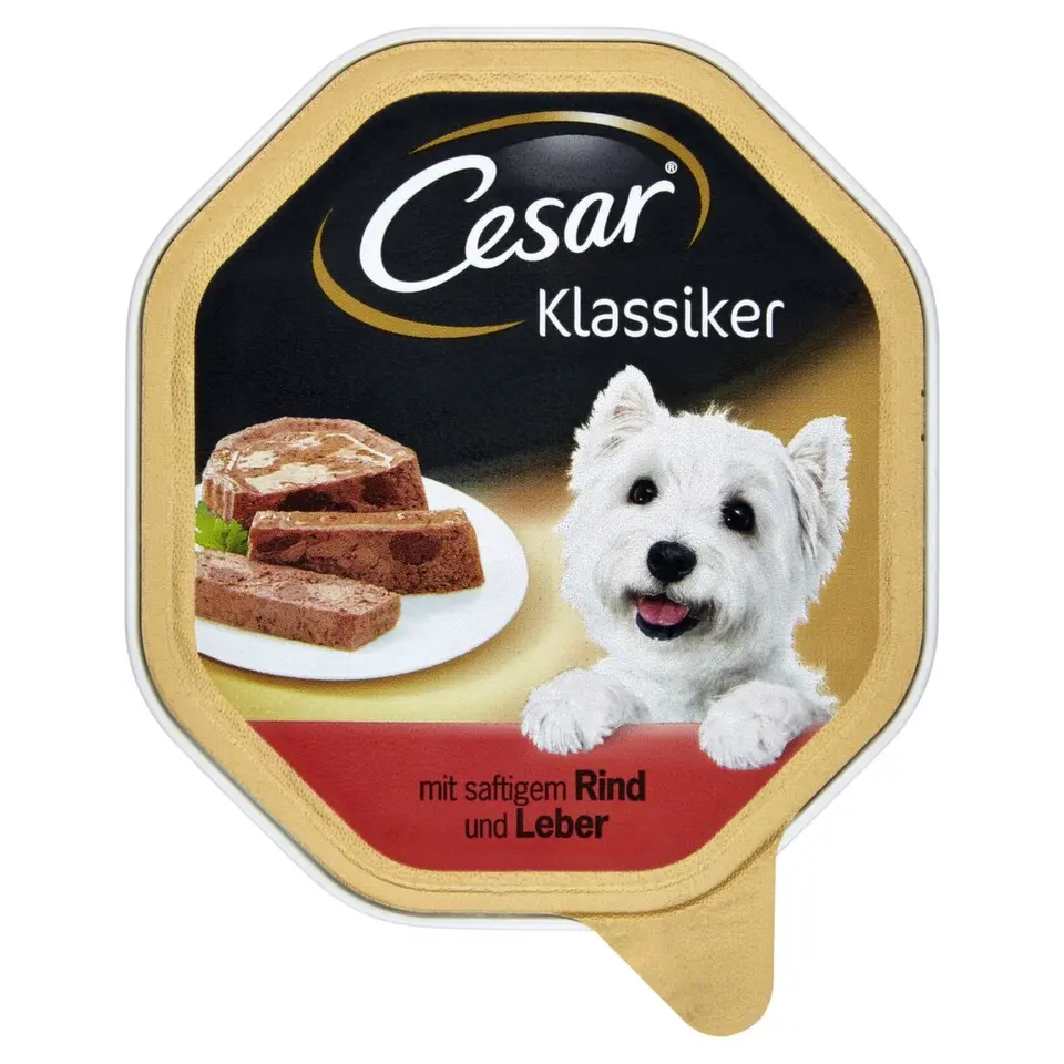 Cesar vanička hovězí paštika s játry 150g