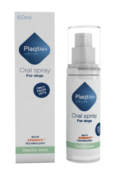 Plaqtiv+ Oral care Ústní sprej vanilla/mint 60ml