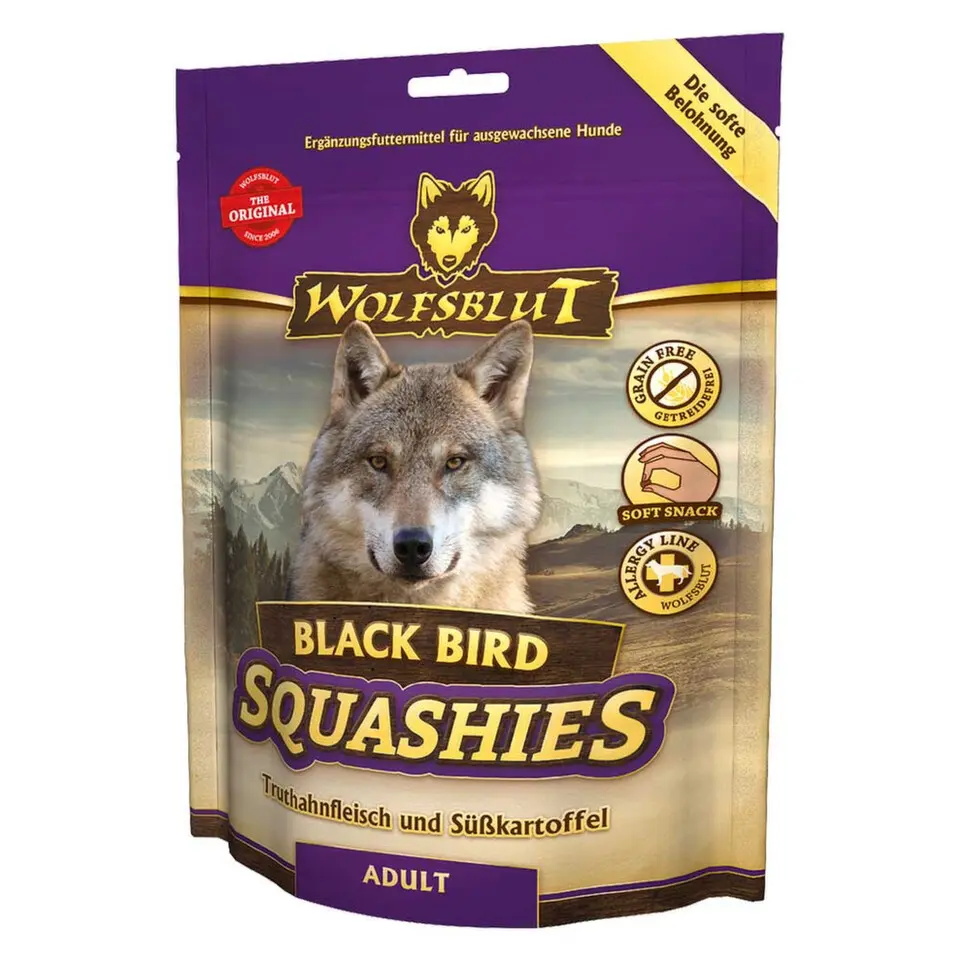 Wolfsblut Squashies Black Bird 300g + Množstevní sleva