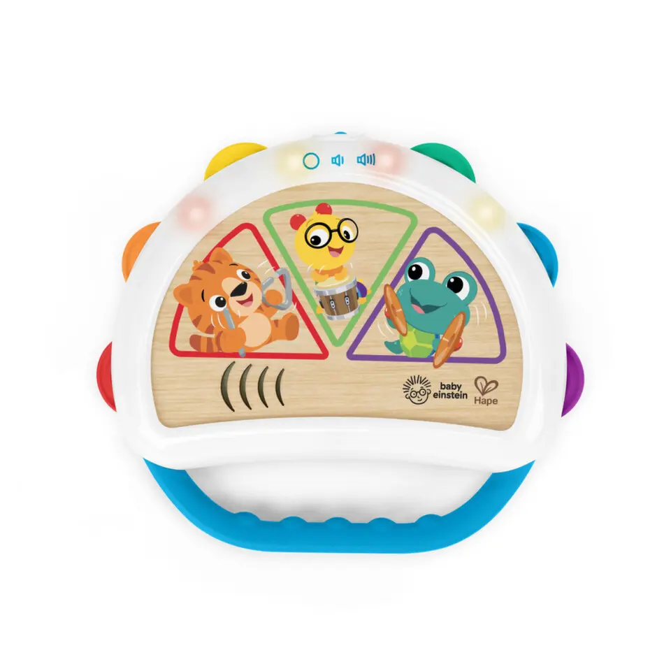 BABY EINSTEIN Hračka hudební tamburína Tap & Shake? Magic Touch? HAPE 6m+