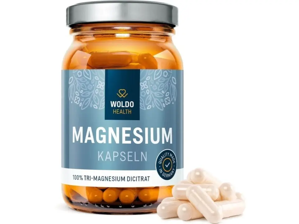 WoldoHealth Hořčík Tri-Magnesium cps.120