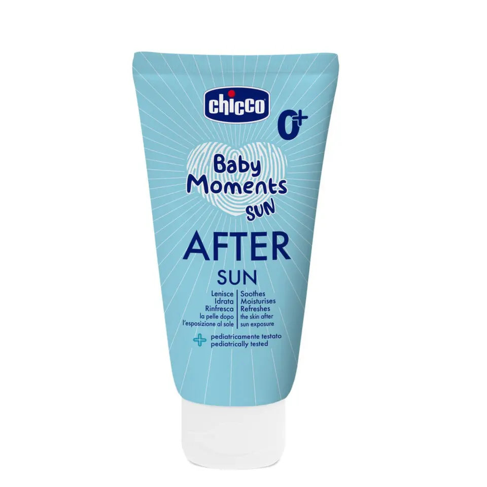 CHICCO Mléko po opalování uklidňující a ošetřující 150ml, 0m+