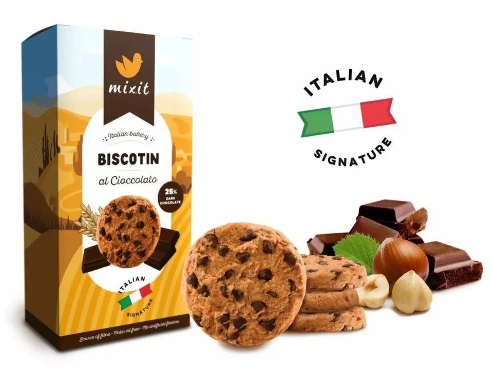 Mixit Italian Bakery - Biscotin al Cioccolato 170g