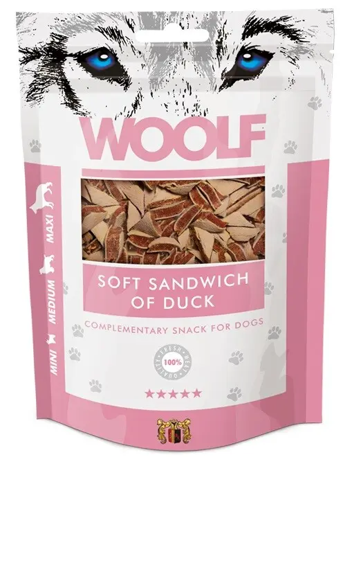 Woolf pochoutka soft sandwich of duck 100g