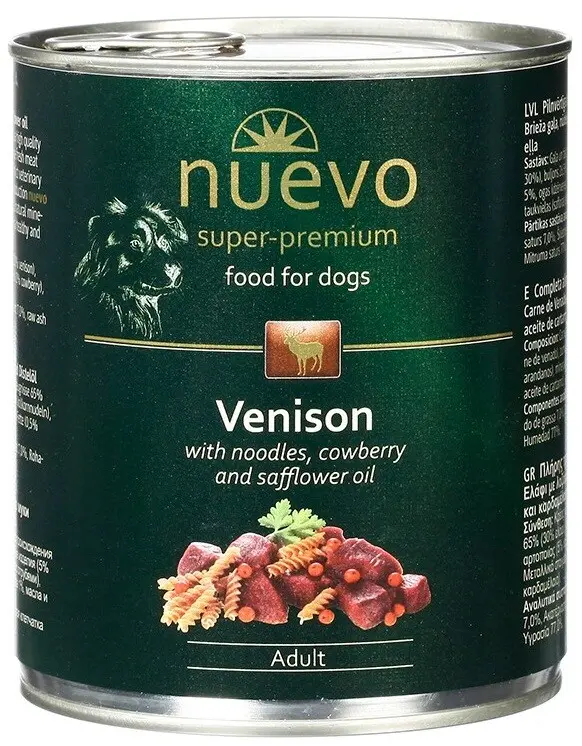 Nuevo pes Adult Zvěřinové menu konz. 800g