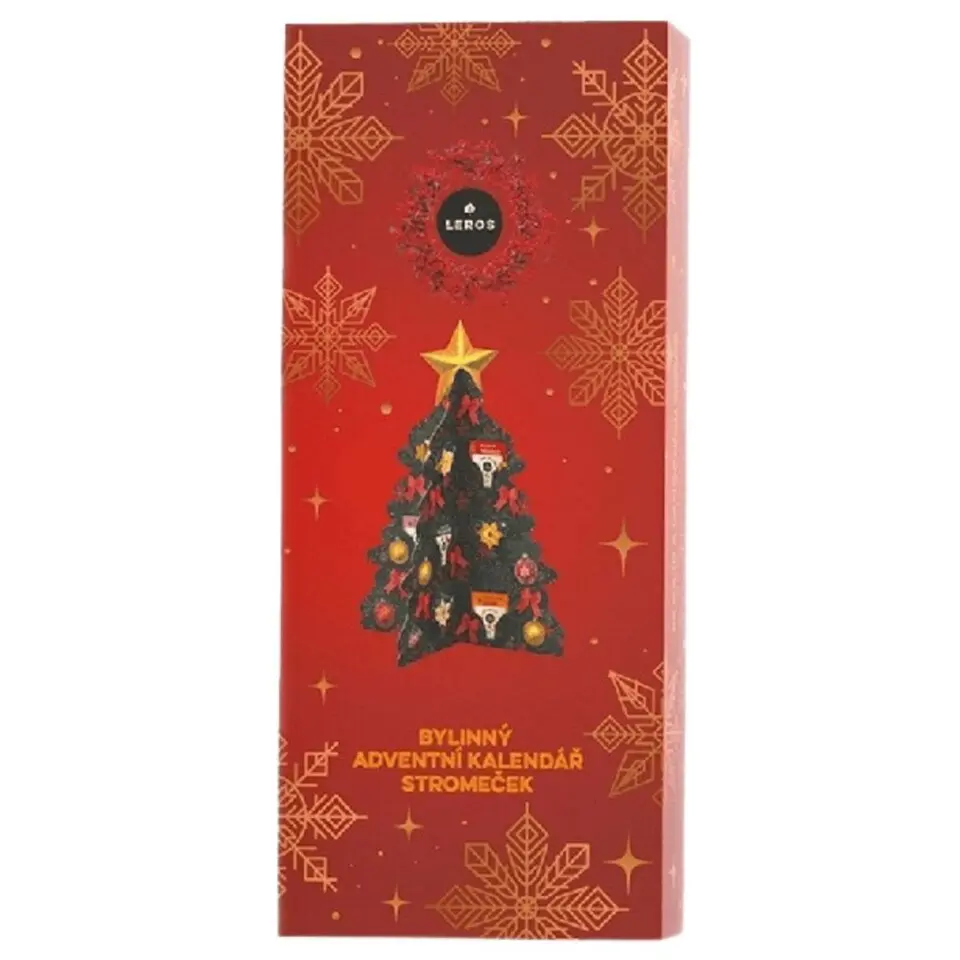 Leros Adventní kalendář stromeček - dárková sada čajů
