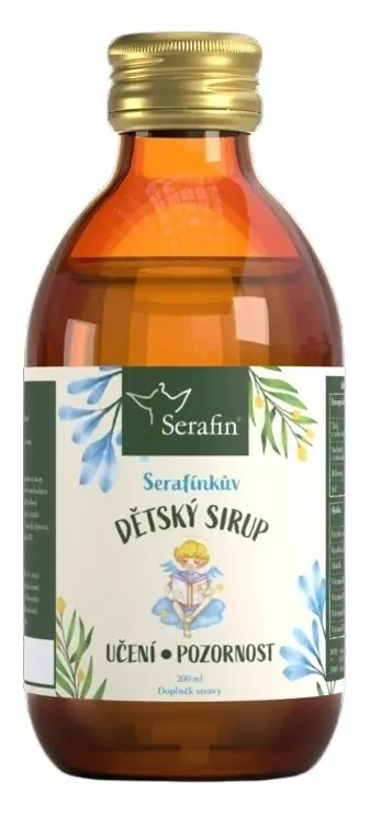 Učení a pozornost - Serafínkův dětský sirup 200 ml