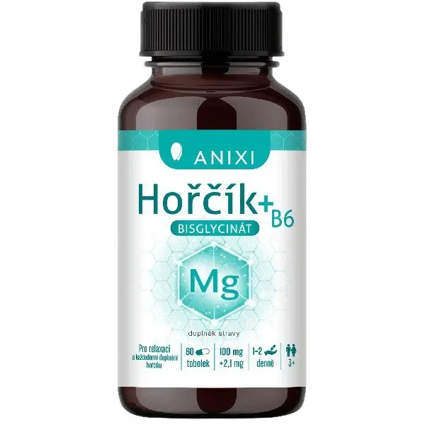 Anixi Hořčík Bisglycinát + B6 tob.60