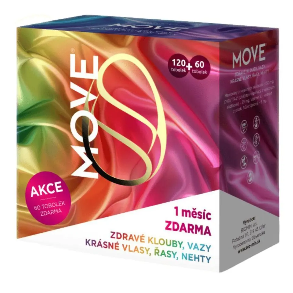 Biomin MOVE klouby/vazy/šlachy tob.120+60