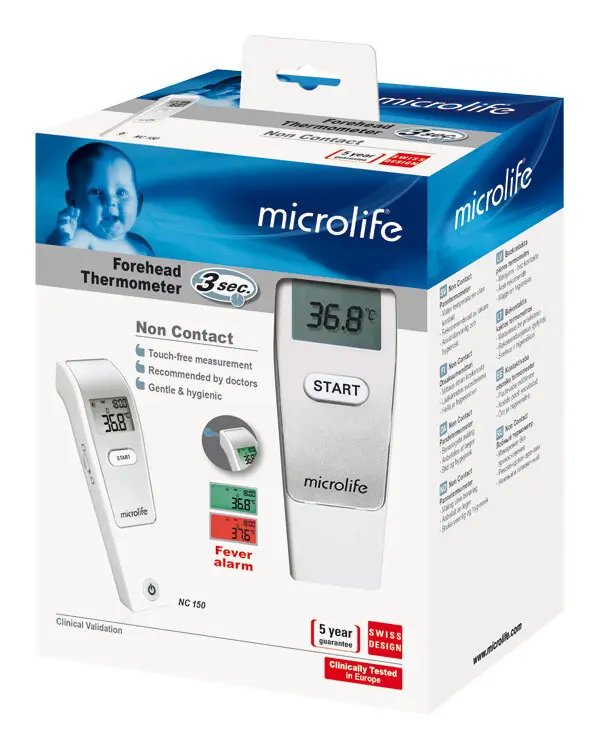 Microlife NC 150 čelový bezkontaktní teploměr