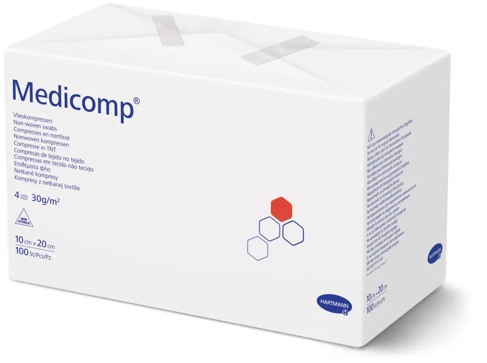 Kompres Medicomp nester.10x20cm 100ks 4218279